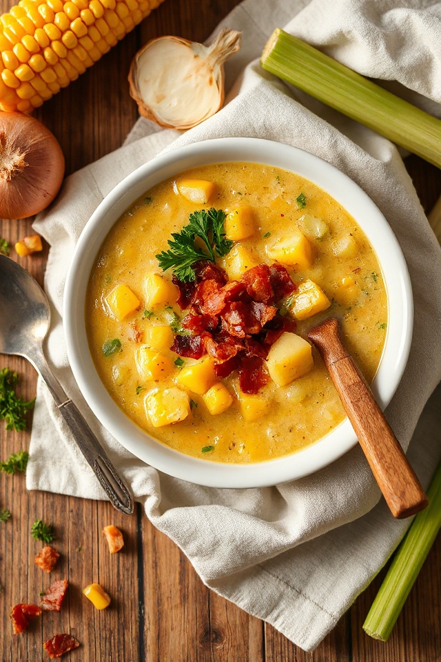 bacon corn chowder recipe