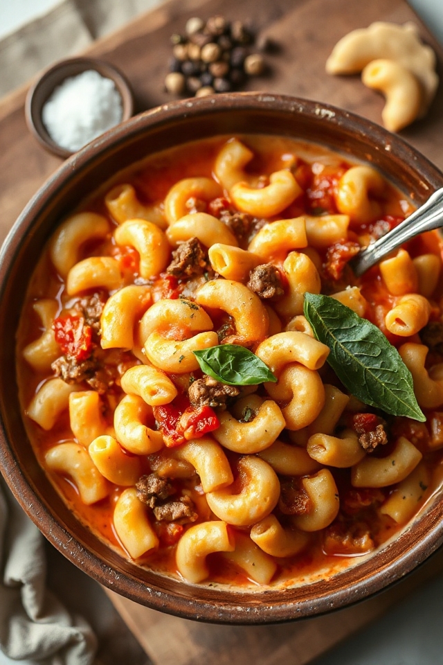 beef goulash creamy recipe