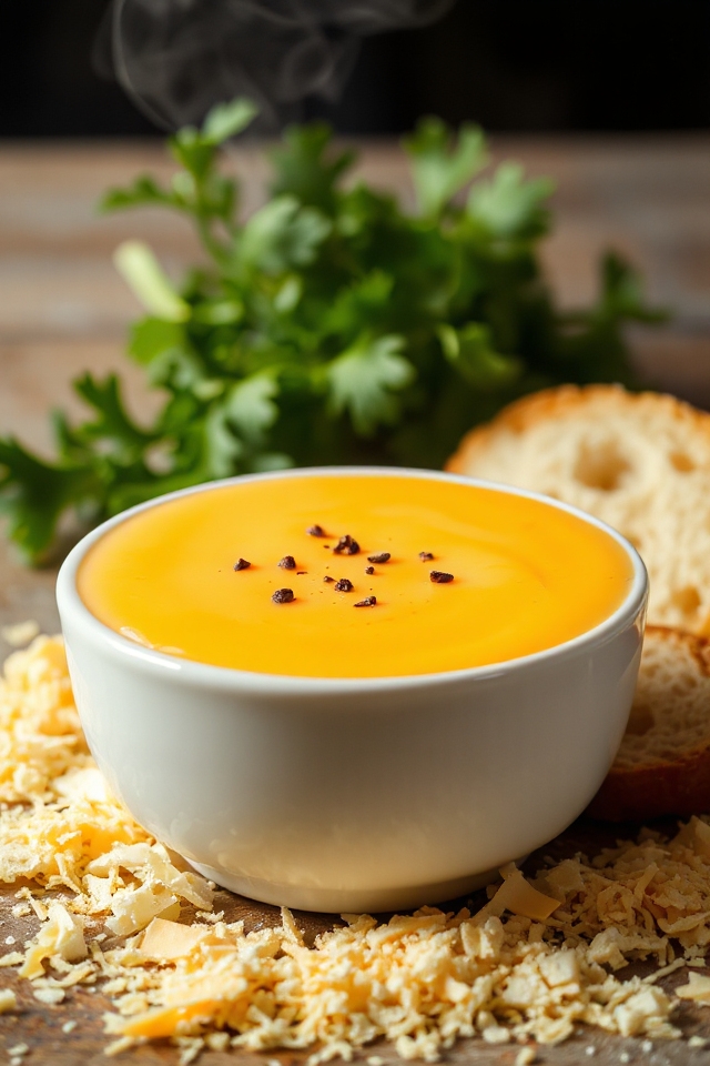 creamy swiss cheddar sauce