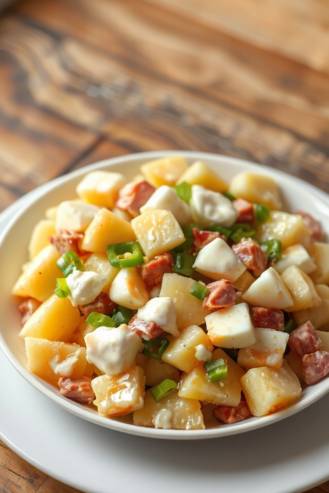 ham and potato salad