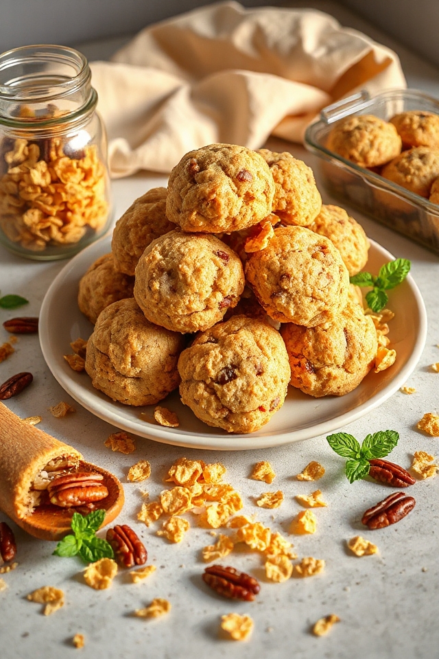 pecan cornflake cookie recipe