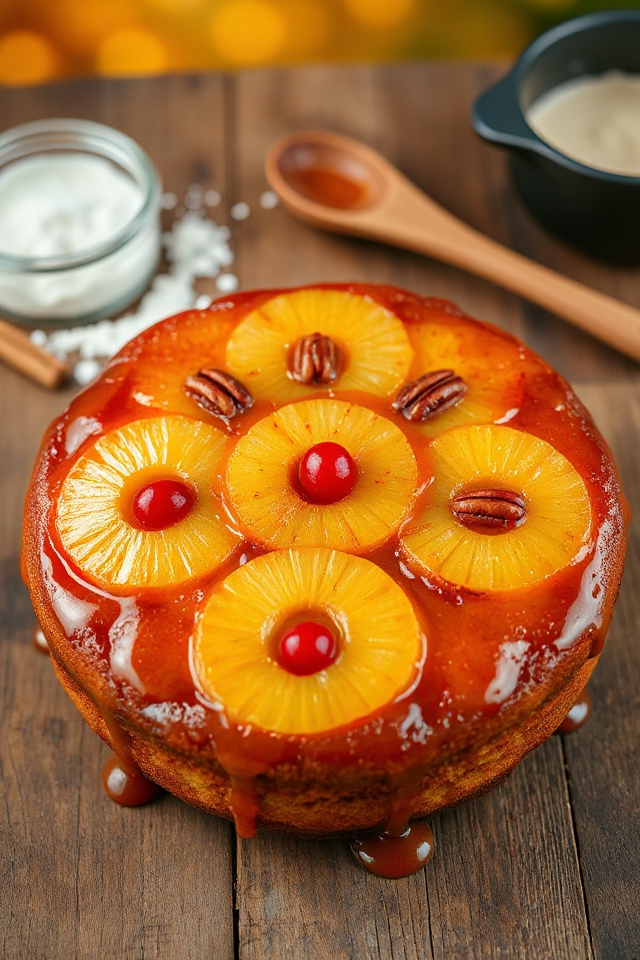 pineapple upside down cake