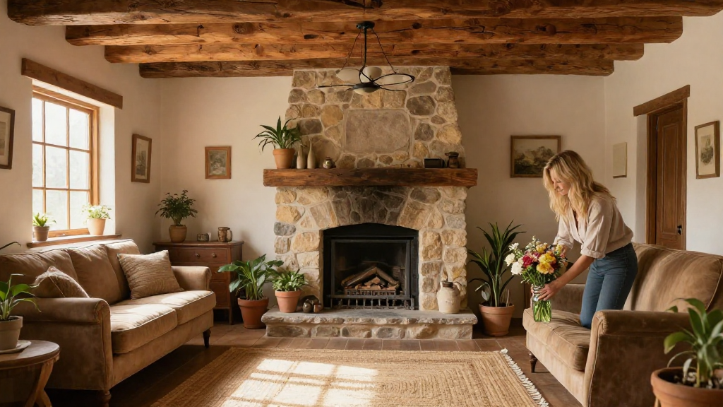 How to Create Rustic Style in Small Rooms