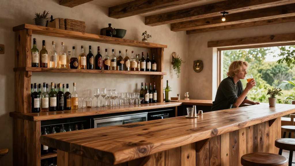 How to Build a Rustic Home Bar