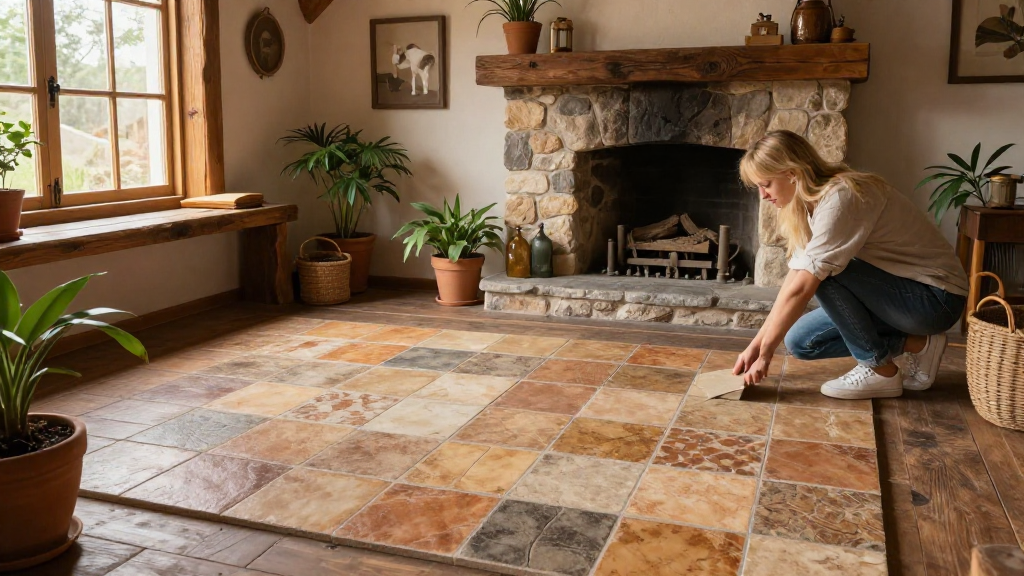 How to Choose Tiles for Rustic Spaces