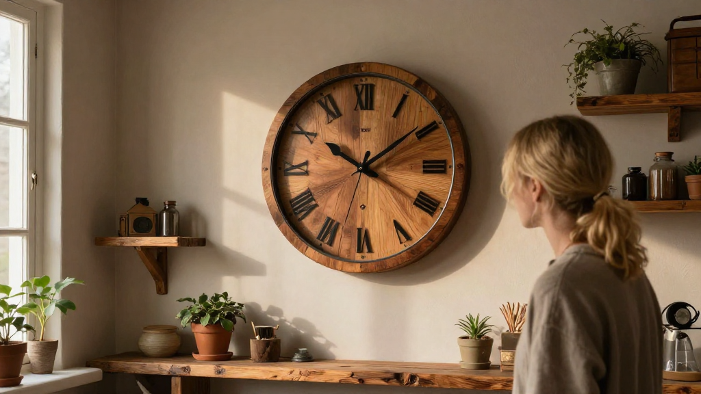 How to Choose a Wall Clock for Rustic Spaces