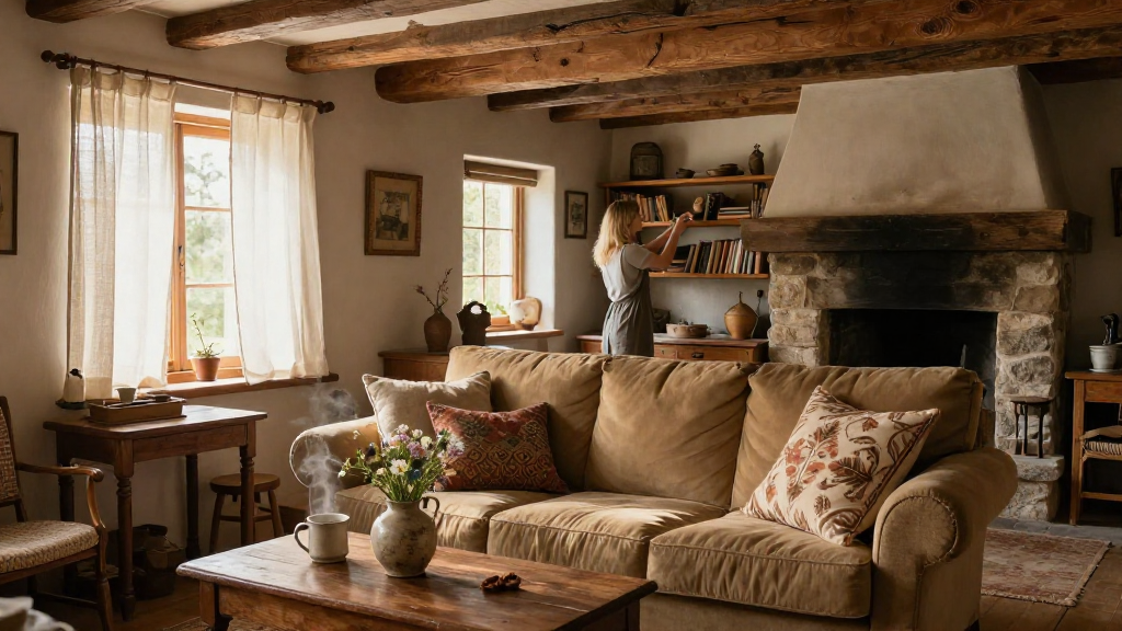 How to Style the Inside of a Rustic Cottage